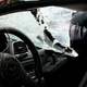 Illustration for article titled Subaru STI Hits Two Trees At Speed, Flips Twice, Everyone Survives!